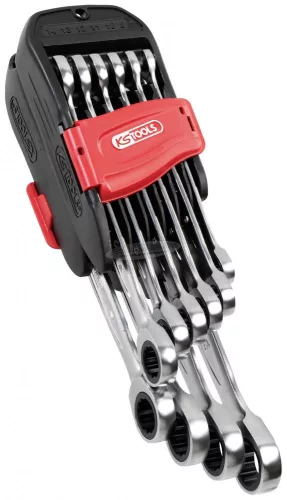 KS TOOLS 503.4250 Racsnis csavarkulcs készlet 10 részes 19mm