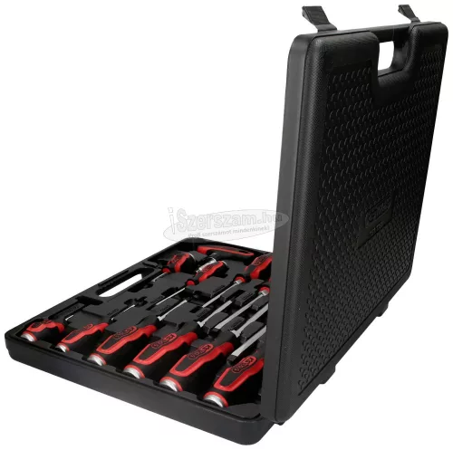 KS-TOOLS Csavarhúzó készlet lapos+PH, hatszög szár, 13 részes 151.1150
