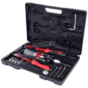   KS-TOOLS Univerzális kézi anyaszegecselő készlet M4,5,6,8,10-es behúzóval/3,2-6,4 150.9630