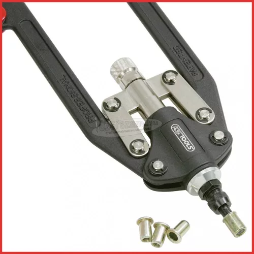 KS-TOOLS Univerzális kézi anyaszegecselő készlet M4,5,6,8,10-es behúzóval/3,2-6,4 150.9630