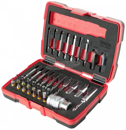 KS TOOLS 150.7060 Csavarhúzó készlet 34 részes 1/4 (6.3mm)