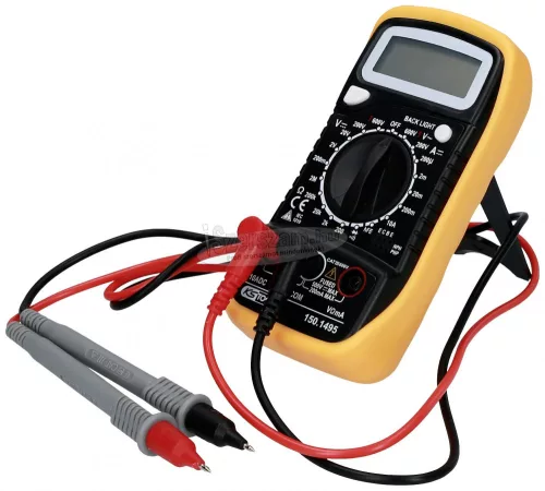 KS-TOOLS Digitális multiméter mérőcsúccsal 150.1495