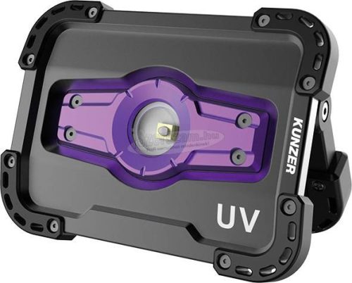 KUNZER Akkus UV LED lámpa, 400 lm, KUNZER PL-2 UV