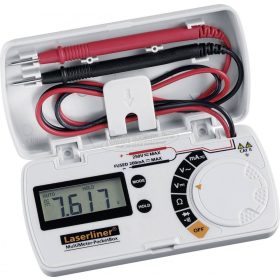   LASERLINER Digitális multiméter, zseb mérőműszer, beépített mérőkábelekkel Laserliner MultiMeter Pocket Box 083.028A