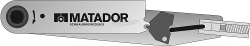 MATADOR 61740010 Nyomatékkulcs 3/8 (10mm) 5-33Nm