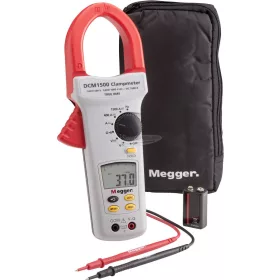   MEGGER DCM1500 Kézi multiméter, Lakatfogó digitális CAT IV 600 V Kijelző (digitek): 4000