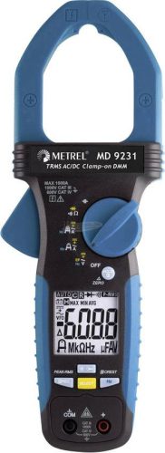 METREL MD 9231 Lakatfogó digitális CAT IV 600 V, CAT III 1000 V Kijelző (digitek): 6000
