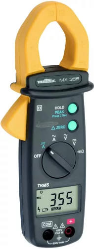 METRIX MX 355 Lakatfogó digitális CAT III 600 V Kijelző (digitek): 6000