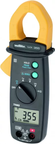 METRIX MX 355 Lakatfogó digitális CAT III 600 V Kijelző (digitek): 6000