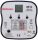 MULTIMETRIX VT 11 Dugalj teszter CAT II 300 V LED