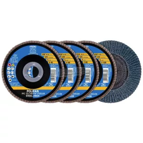   PFERD 69198300 SET PFC 125 Z40/60/80/120 PSF STEELOX 125mm Furat átmérő 22.23mm 1 készlet