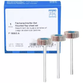   PFERD 44498029 Lapos csiszolószerszámok SET F 1505/3 A 15mm 1 készlet