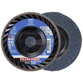  PFERD 67772128 PFC 125 Z 80 SG POWER TRIM STEELOX 125mm Furat átmérő 22.23mm 10 db