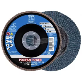   PFERD 67785126 PFC 125 Z50 SG POWER STEELOX 125mm Furat átmérő 22.23mm 10 db