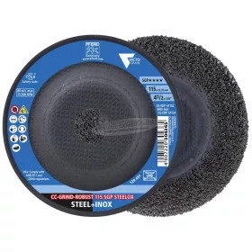   PFERD 64195116 CC-GRIND-ROBUST 115 SGP STEELOX 115mm Furat átmérő 22.23mm 10 db