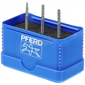   PFERD 21901403 Turbomaró készlet Keményfém Szár átmérő 3mm 3 részes