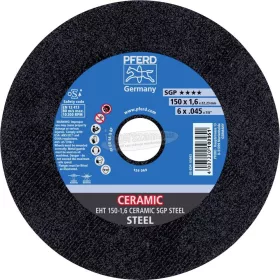 PFERD Vágókorong EHT 150-1,6 CERAMIC SGP STEEL 61315016