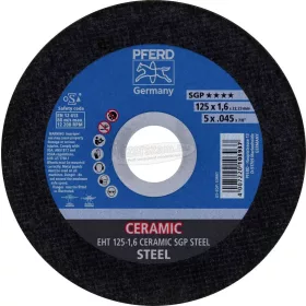 PFERD Vágókorong EHT 125-1,6 CERAMIC SGP STEEL 61312516