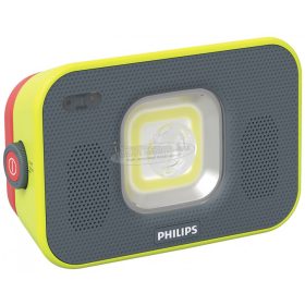   PHILIPS X60FLAUX1 Xperion 6000 Flood Audio LED Munkalámpa Akkuról üzemeltetett 1000 lm