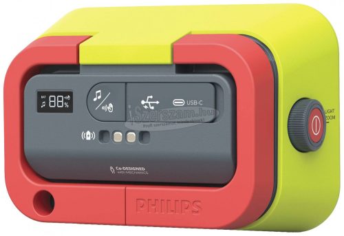 PHILIPS X60FLAUX1 Xperion 6000 Flood Audio LED Munkalámpa Akkuról üzemeltetett 1000 lm