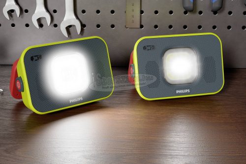 PHILIPS X60FLAUX1 Xperion 6000 Flood Audio LED Munkalámpa Akkuról üzemeltetett 1000 lm