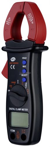 REV Zangenamperemeter digit. sw/rt Lakatfogó digitális CAT II 250 V Kijelző (digitek): 4