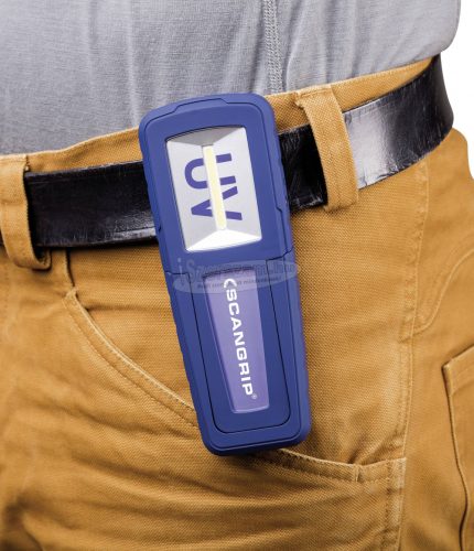 SCANGRIP 03.5408 UV-Form LED, UV LED Munkalámpa Akkuról üzemeltetett 250 lm