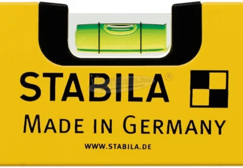 STABILA Wasserwaage Type 70 + Taschenbandmaß BM 100 Könnyűfém vízmérték 30 cm