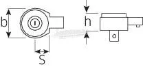STAHLWILLE 735/5 58250005 Bedugaszolható racsni 3/8 (10mm)