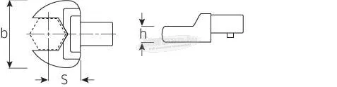 STAHLWILLE 58214018 18mm-es pofák 14x18mm-re