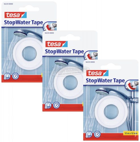 TESA STOP WATER javítószalag Fehér 12m x 12mm 3 db 56220-00500-02
