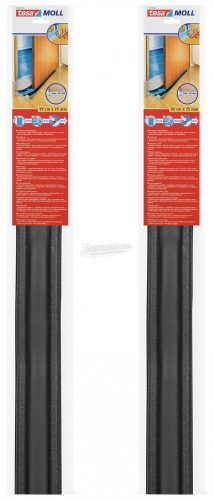 TESA Küszöblemez dupla tömítés tesamoll Antracit 0,95m x 25mm 2 db 05418-00500-05