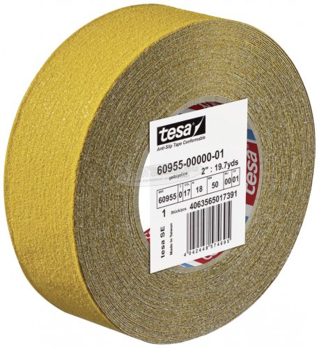 TESA ANTI-RUTSCH Csúszásmentesítő szalag Sárga 18m x 50mm 1 db 60955-00000-01