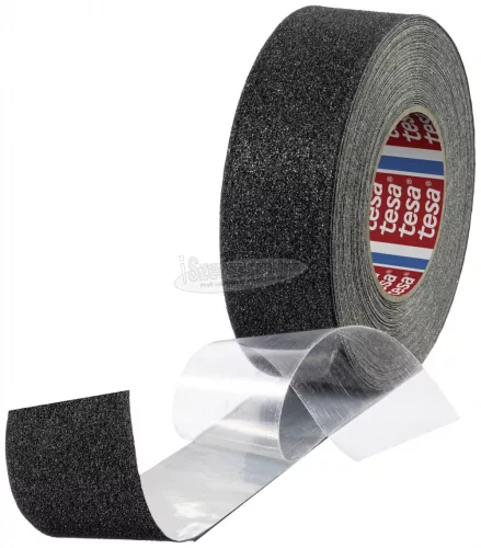 TESA ANTI-RUTSCH Csúszásmentesítő szalag Fekete 18m x 50mm 1 db 60955-00000-00