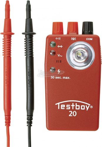 TESTBOY Vezetékvizsgáló, folytonosság vizsgáló multiteszter Testboy 20