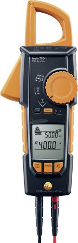 TESTO 770-1 Lakatfogó, Kézi multiméter digitális CAT III 1000 V, CAT IV 600 V Kijelző (digitek): 4000