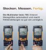 TESTO Digitális kézi multiméter TrueRMS CAT III 1000 V CAT IV 600 V 6000 digit, testo 760-2 0590 7602
