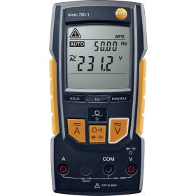   TESTO 760-1 digitális multiméter CAT III 600 V CAT IV 300 V 4000 digit