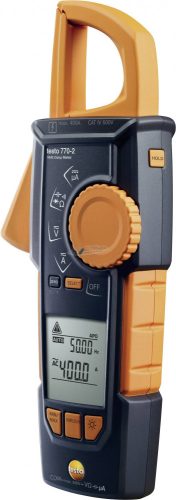 TESTO 770-2 Lakatfogó, Kézi multiméter digitális CAT III 1000 V, CAT IV 600 V Kijelző (digitek): 4000