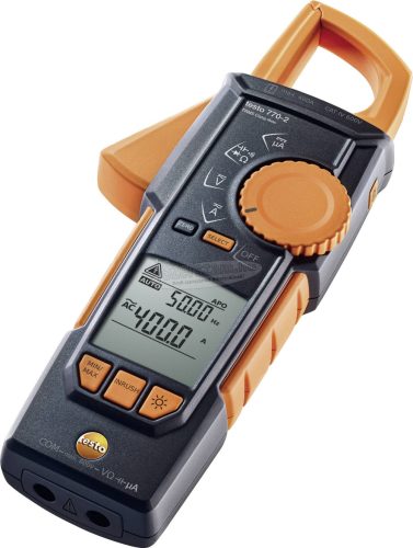 TESTO 770-2 Lakatfogó, Kézi multiméter digitális CAT III 1000 V, CAT IV 600 V Kijelző (digitek): 4000