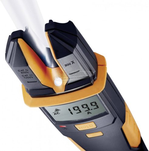 TESTO 755-2 Kézi multiméter, Lakatfogó digitális CAT IV 600 V, CAT III 1000 V Kijelző (digitek): 4000