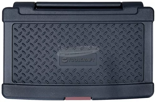 TOOLCRAFT TO-7703463 Krimpelő fogó készlet 83 részes Érvéghüvelyek 0.5-35mm² Érvéghüvely-választékot tartalmazó kofferrel, Cserélhető krimpelőbetétekkel