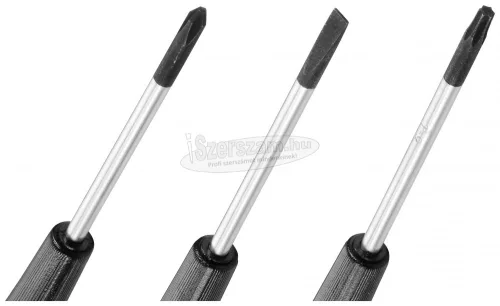 TOOLCRAFT Precíziós csavarhúzó készlet, 9 részes TO-7850262