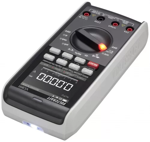 VOLTCRAFT Digitális kézi multiméter CAT III 1000 V, CAT IV 600 V, Voltcraft VC891