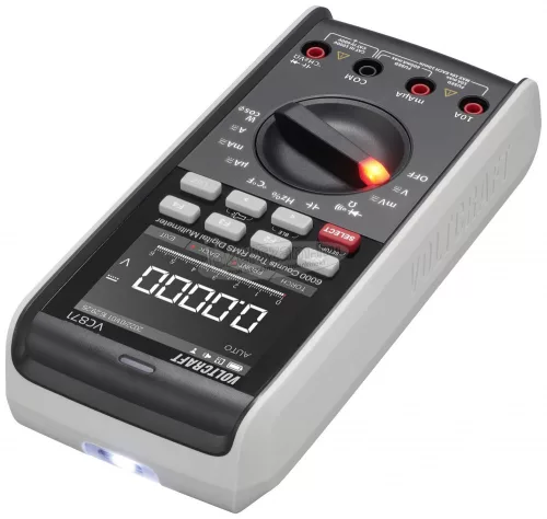 VOLTCRAFT Digitális kézi multiméter CAT III 1000 V, CAT IV 600 V, 60000 digit, Voltcraft VC871