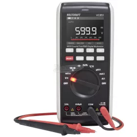   VOLTCRAFT Digitális kézi multiméter CAT III 1000 V, CAT IV 600 V, Voltcraft VC851