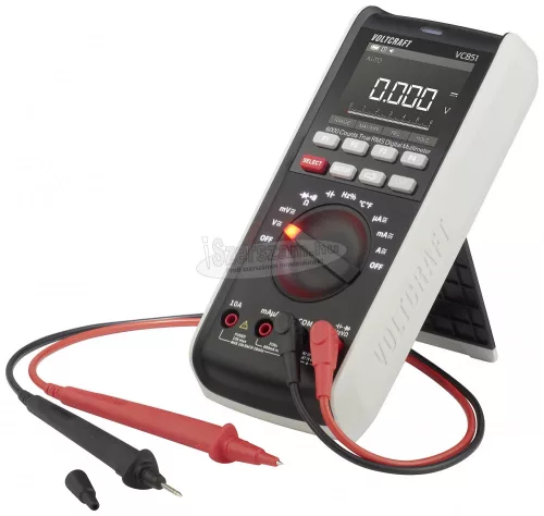 VOLTCRAFT Digitális kézi multiméter CAT III 1000 V, CAT IV 600 V, Voltcraft VC851