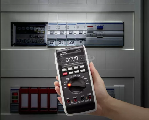 VOLTCRAFT Digitális kézi multiméter CAT III 1000 V, CAT IV 600 V, Voltcraft VC851