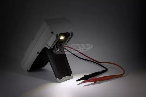 VOLTCRAFT Digitális multiméter, IP65 por és vízálló True RMS mérőműszer, LED lámpával 1000V AC/DC 10A AC/DC Voltcraft VC-450 E