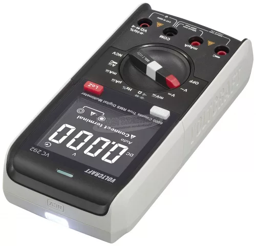 VOLTCRAFT Digitális kézi multiméter CAT III 600 V, 6000 digit, Voltcraft VC292